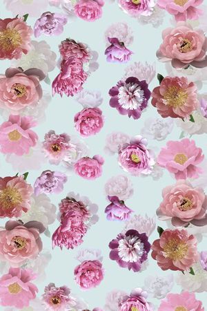 粉红色印花华亿平台图片