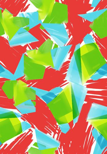 424290-几何手绘拼插