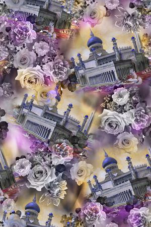 时尚 彰显气质印花华亿平台图片