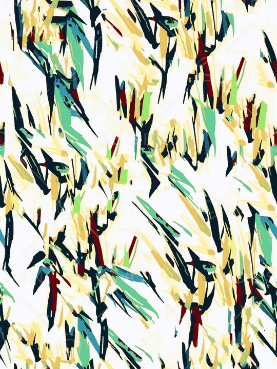 田园休闲印花华亿平台图片