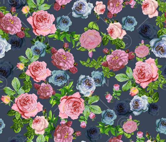 花裙印花华亿平台图片