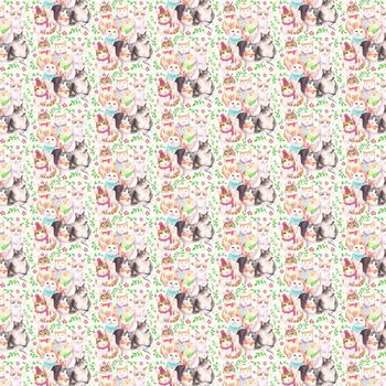 猫咪印花华亿平台图片