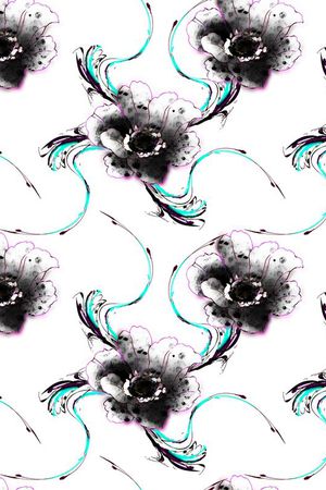 抽象印花华亿平台图片