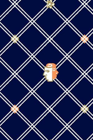 格子印花华亿平台图片