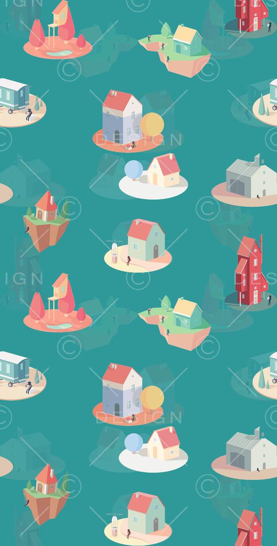 房子印花华亿平台图片