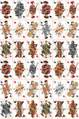 红桃A印花华亿平台图片