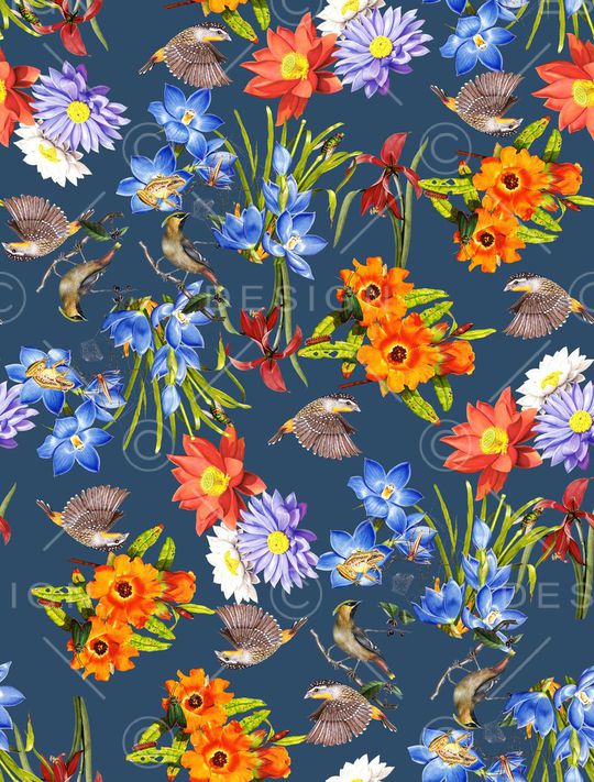 复古印花华亿平台图片