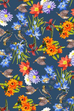 复古印花华亿平台图片