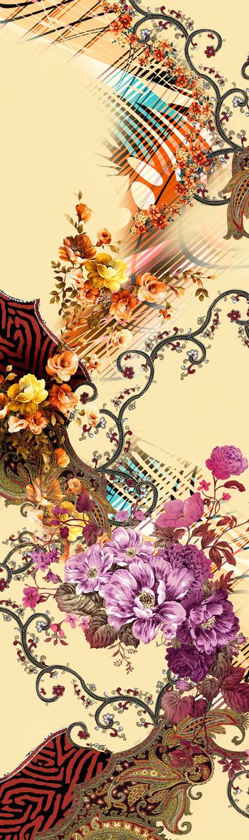 民族风印花华亿平台图片