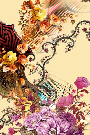 民族风印花华亿平台图片