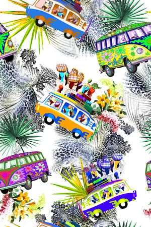 时尚印花华亿平台图片