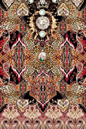 时尚印花华亿平台图片