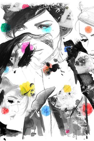 波点印花华亿平台图片