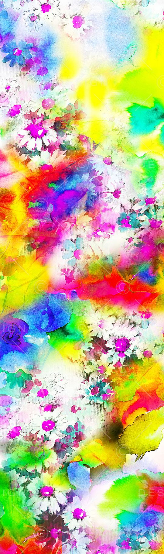 青花瓷印花华亿平台图片