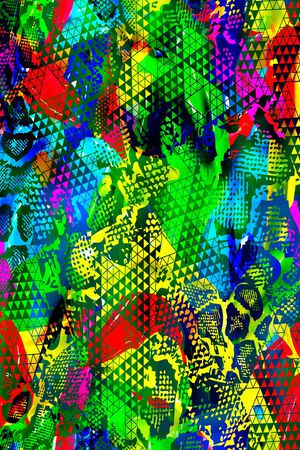 动物纹印花华亿平台图片