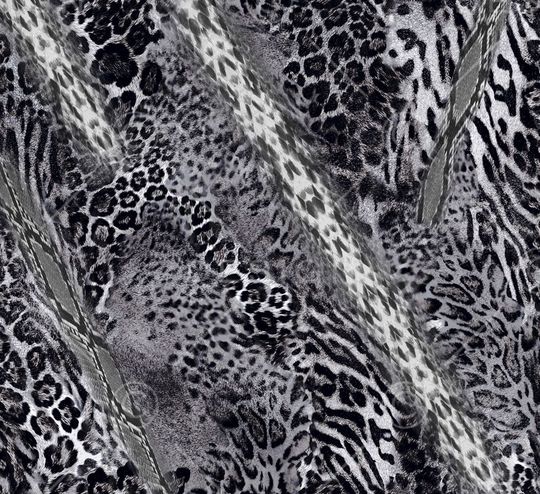 动物纹印花华亿平台图片