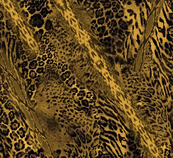 424940-流行尚动物纹混搭风服装华亿平台