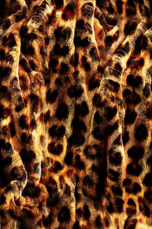 复古 豹纹 动物纹印花华亿平台图片