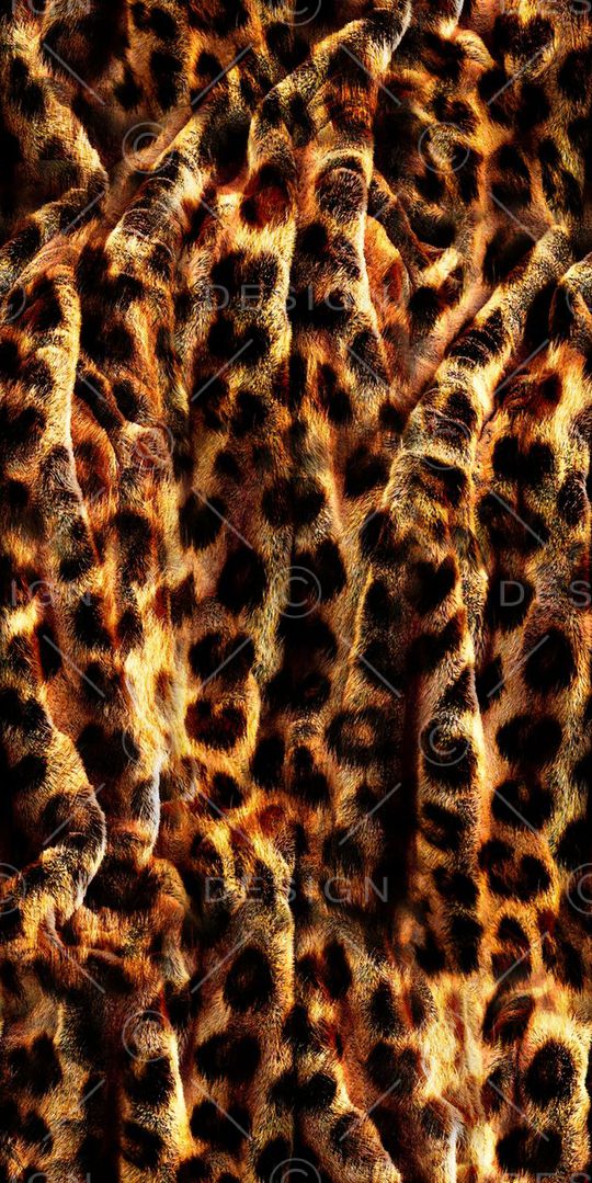 复古 豹纹 动物纹印花华亿平台图片