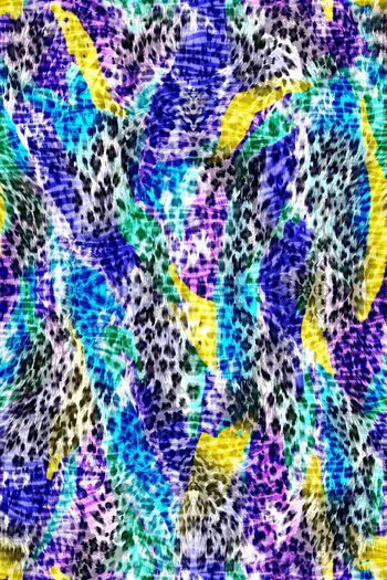 424947-迷彩动物豹点花纹拼贴组合