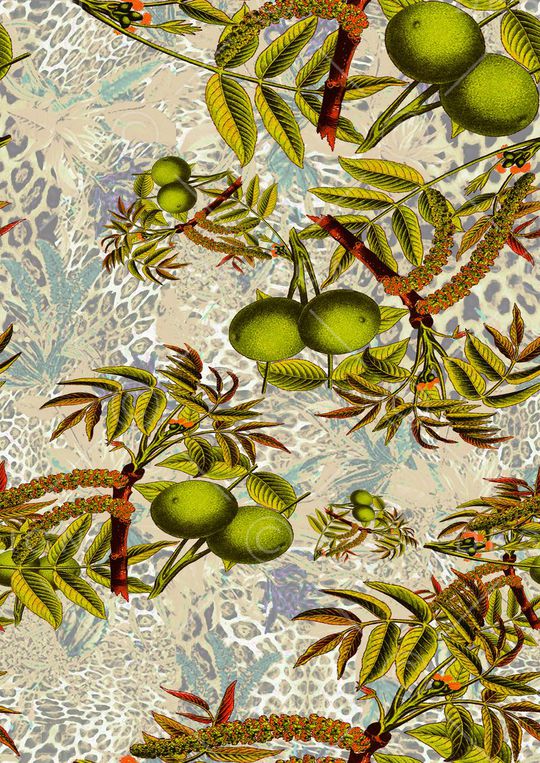 豹纹印花华亿平台图片