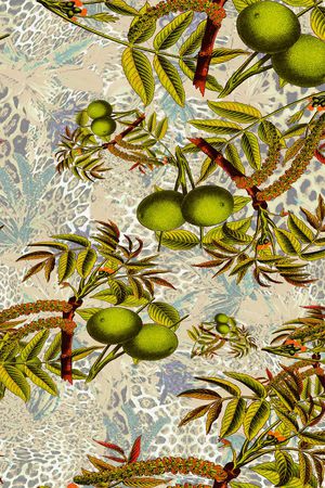 豹纹印花华亿平台图片