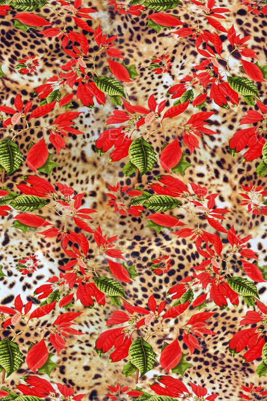 豹纹印花华亿平台图片