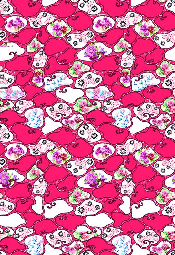 425055-几何斑点手绘夏季大牌流行