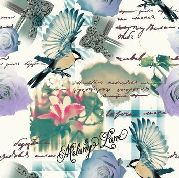 格子印花华亿平台图片