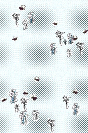 蜂蜜印花华亿平台图片