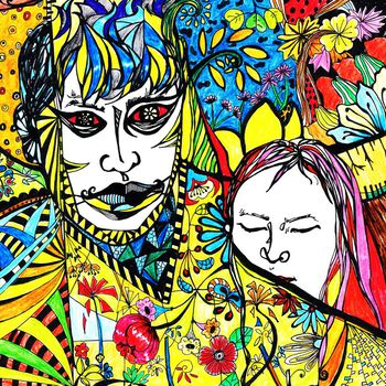 抽象印花华亿平台图片