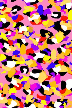 豹纹印花华亿平台图片