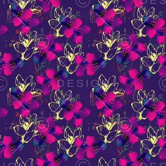 花瓣印花华亿平台图片