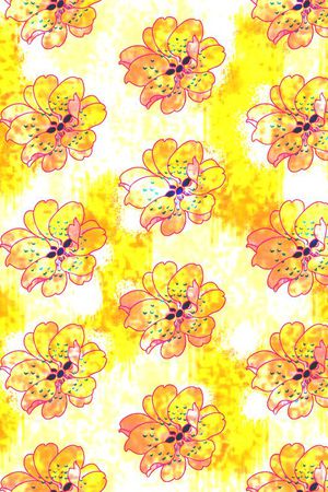 花瓣印花华亿平台图片