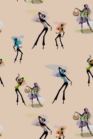 L.D~手绘印花华亿平台图片