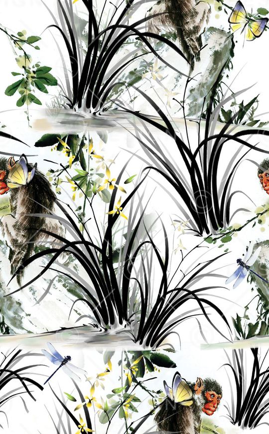 动物印花华亿平台图片