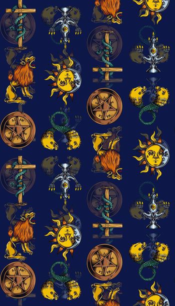 425276-个性男装复古元素数码印花