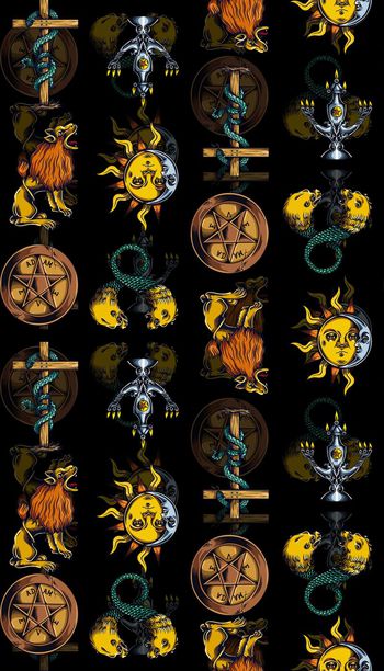 425277-个性男装复古元素数码印花