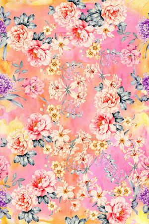 复古印花华亿平台图片