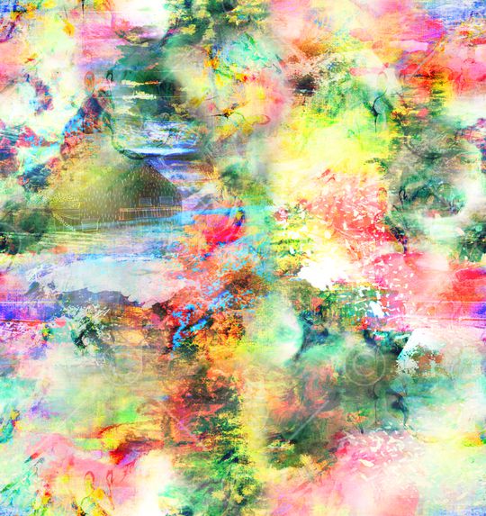 抽象印花华亿平台图片