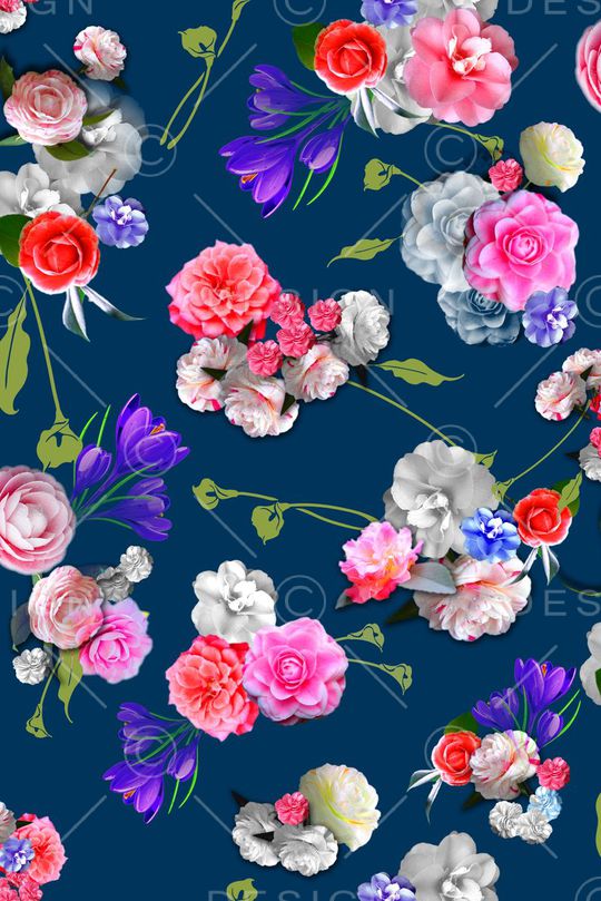 写实 淡雅 清爽印花华亿平台图片