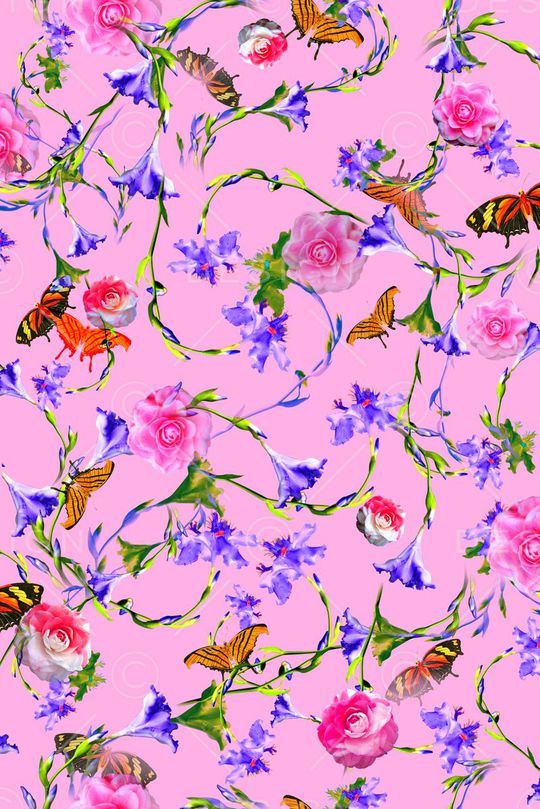 清爽印花华亿平台图片