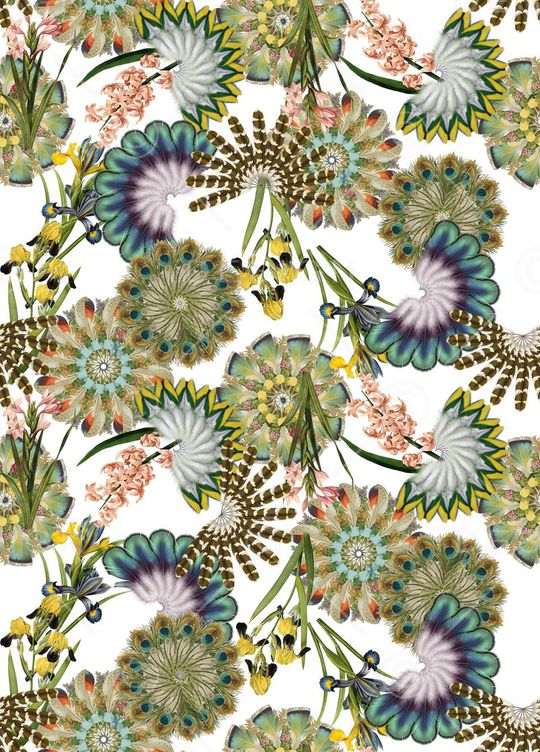 复古印花华亿平台图片