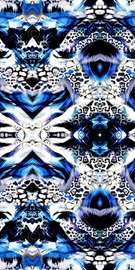 豹纹印花华亿平台图片