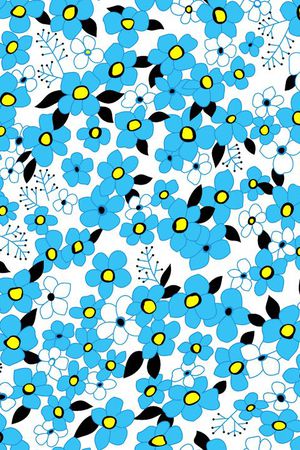 小碎花印花华亿平台图片