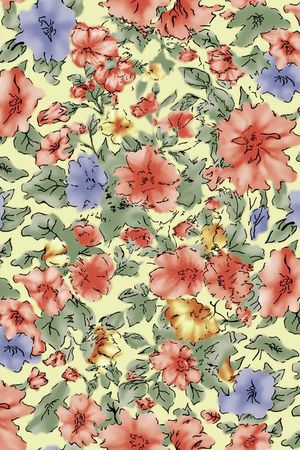 抽象印花华亿平台图片