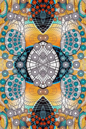 抽象印花华亿平台图片