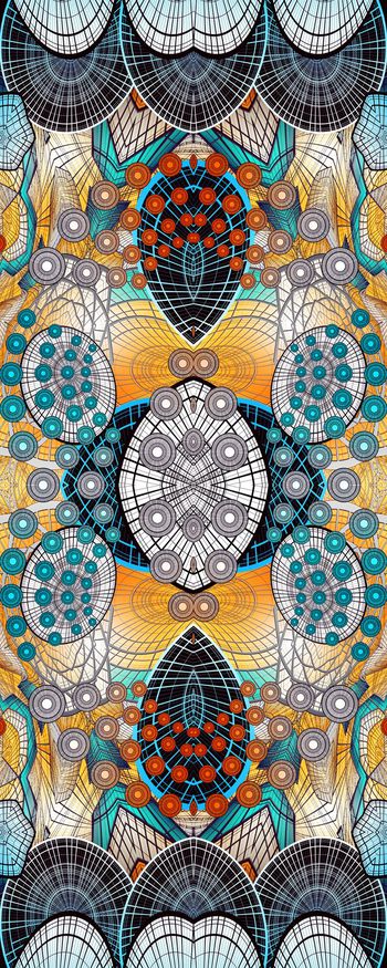 抽象印花华亿平台图片