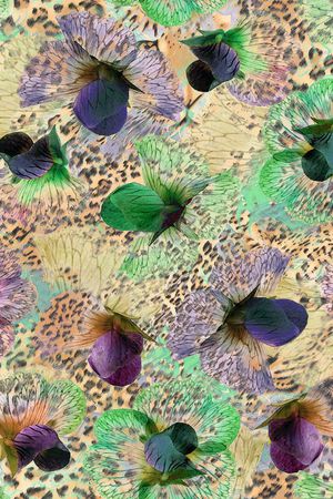 从林组合印花华亿平台图片