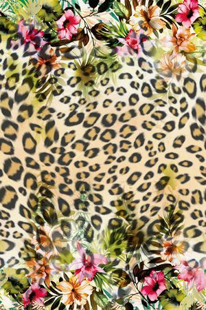 抽象印花华亿平台图片